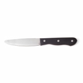 Walco Black Derlin Steak Knife, 5" S/S Blade