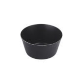 Arcata, Conical Bowl, 4 oz, 3" x 1 1/2", S/S, Matte Black