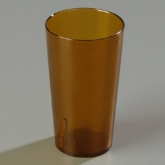 Carlisle Stackable Plastic Tumbler, 12 oz Amber