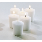 Hollowick, Select Wax Food Warmer Votive Candle, 15 Hour, White