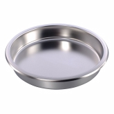 Arcata, Food Pan for 074221, 15 3/8" dia. x 2 1/2" Deep, S/S