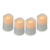 Sterno, Flameless Votive Candle 2.0 T, Rechargeable, Amber