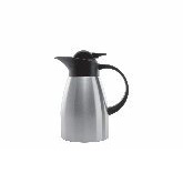 Service Ideas Steel Lined Vacuum Insulated Carafe, 1 liter
