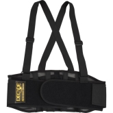 AllPoints, Back Support Belt w/ Shoulder Straps, Black, Large