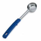 Vollrath Spoodle, 2 oz, Solid, S/S Color Coded w/Blue Grip'N Serve Plastic Handle, Equipped w/Agion