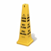 Rubbermaid Safety Cone, Caution Wet Floor