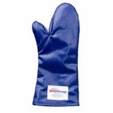 Tucker Safety, QuicKlean Conventional Oven Mitt, Blue, 18"