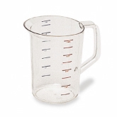 Rubbermaid, Bouncer Measuring Cup, 4 qt, Polycarbonate