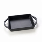 Arcata, Rectangular Dish, 13.50 oz, 4 3/4" x 5 7/8", Black, Cast Iron