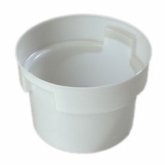 Carlisle, Bain Marie Container, 12 qt, 8 3/4" Deep, White