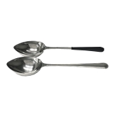 G.E.T., Portion Control Spoon, 2 oz, 11 3/4", Solid, 18/8 S/S