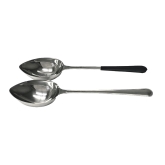 G.E.T., Portion Control Spoon, 8 oz, 12", Solid, 18/8 S/S