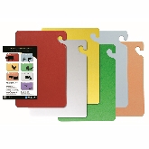 San Jamar, Cut-N-Carry 6 Cutting Board Kit, 15" x 20" x 1/2"