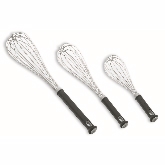 Culinary Essentials, Piano Whisk, 10"L, 18/10 S/S, Fiberglass Handle
