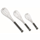 Culinary Essentials, Piano Whisk, 16"L, 18/10 S/S, Fiberglass Handle