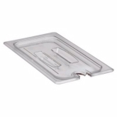 Cambro, Camwear Food Pan Cover, 1/3 Size, Notched, Clear, w/Handle