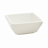 FOH, Kyoto Dish, 4 oz, 3 1/4" Square, Tall, Porcelain, White, Euro