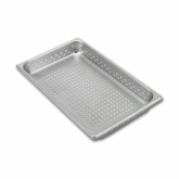 Vollrath, Food Pan, Full Size, 2 1/2" Deep, 22 Gauge, S/S, Perforated