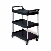 Rubbermaid Utility Cart, 3 Shelves, 200 lb Weight capacity