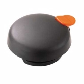 Service Ideas Vacuum Server Lid, Push Button, Black w/Orange Trigger