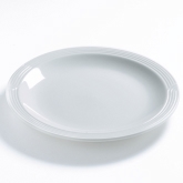 Dinex, Entree Plate, Dinet, Embossed, White, 9"