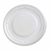 Dinex, Disposable Lid, Translucent, Fits 9 oz Pedestal Base Bowl, 1000 per case