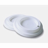 Dinex, Disposable Lid, White, Fits 8 oz Pedestal Base Mug, 1000 per case