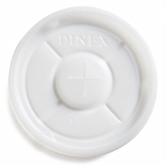 Dinex, Disposable Lid w/ Straw Slot, Polystyrene, 1000 per case