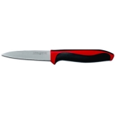 Culinary Essentials, CrestCut Paring Knife, 3 1/4", Black/Red Handle