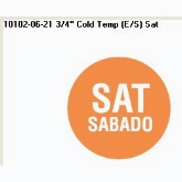 Ecolab Food Safety Solutions 3/4" Cold Temp, Saturday