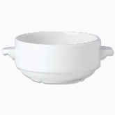 Steelite, Soup Cup, Simplicity, White, Lug Handles, 10 oz