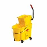 Rubbermaid Wavebrake Mopping Combo Pk, 35 qt