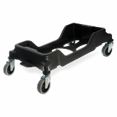 Carlisle, TrimLine Dolly, 22 3/4"W x 12 1/2"D x 7"H, Black
