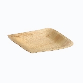 PacknWood, Square Plate, Palm Leaf, 10" x 10"