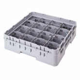 Cambro Camrack Cup Rack, w/ Extender, Full Size, 16 Compartment