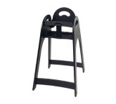 Koala, Designer High Chair, Stackable, Black