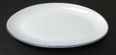 Alani, Oval Coupe Platter, 9 7/8" x 6 1/4", Oasis