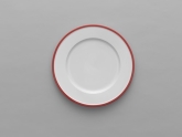 Alani, Round Plate, 10 5/8", Thin Rim, Tempo Red