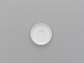 Ariane, Saucer for Coffee Cup, 6 1/4", Artisan, Matte White