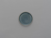 Ariane, Coupe Plate, 6 1/2" dia., Artisan, Sapphire