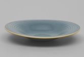 Ariane, Wide Rim Bowl, 17 oz, 11 1/4" dia., Artisan, Sapphire