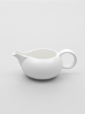 Ariane, Gravy Boat, 11.8 oz, 6 7/8"L x 3"W, Oxide Pearl White