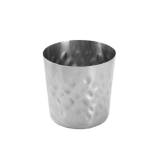 American Metalcraft, S/S French Fry Cup, Satin/Hammered Finish, 14 oz