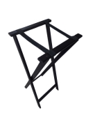 Culinary Essentials, Tray Stand, 38"H, Wood, Black