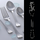 Steelite, Salad/Dessert Fork, Deluxe, 7 1/8", 18/10 S/S