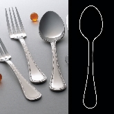 Steelite, Oval Soup/Dessert Spoon, Pearl, 7", 18/10 S/S