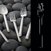 Steelite, Table Fork, Graphite, 7 3/4", 18/10 S/S