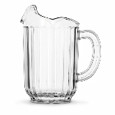 Vollrath, Tuffex I Deluxe Three-Lipped Pitcher, Clear, 60 oz