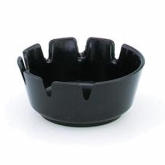 Culinary Essentials, 7 Snuff Ashtray, 4 1/4" dia., Black