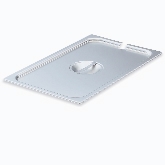 Vollrath, Super Pan V Steam Table Pan Cover, 1/9 Size, Slotted, S/S, 7" x 4 15/16" x 1/2"